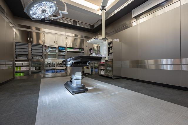 Operating room representing workplace physical exam requirements